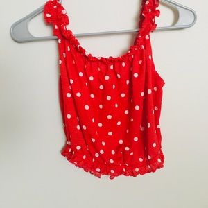 Disney Polkadot Top